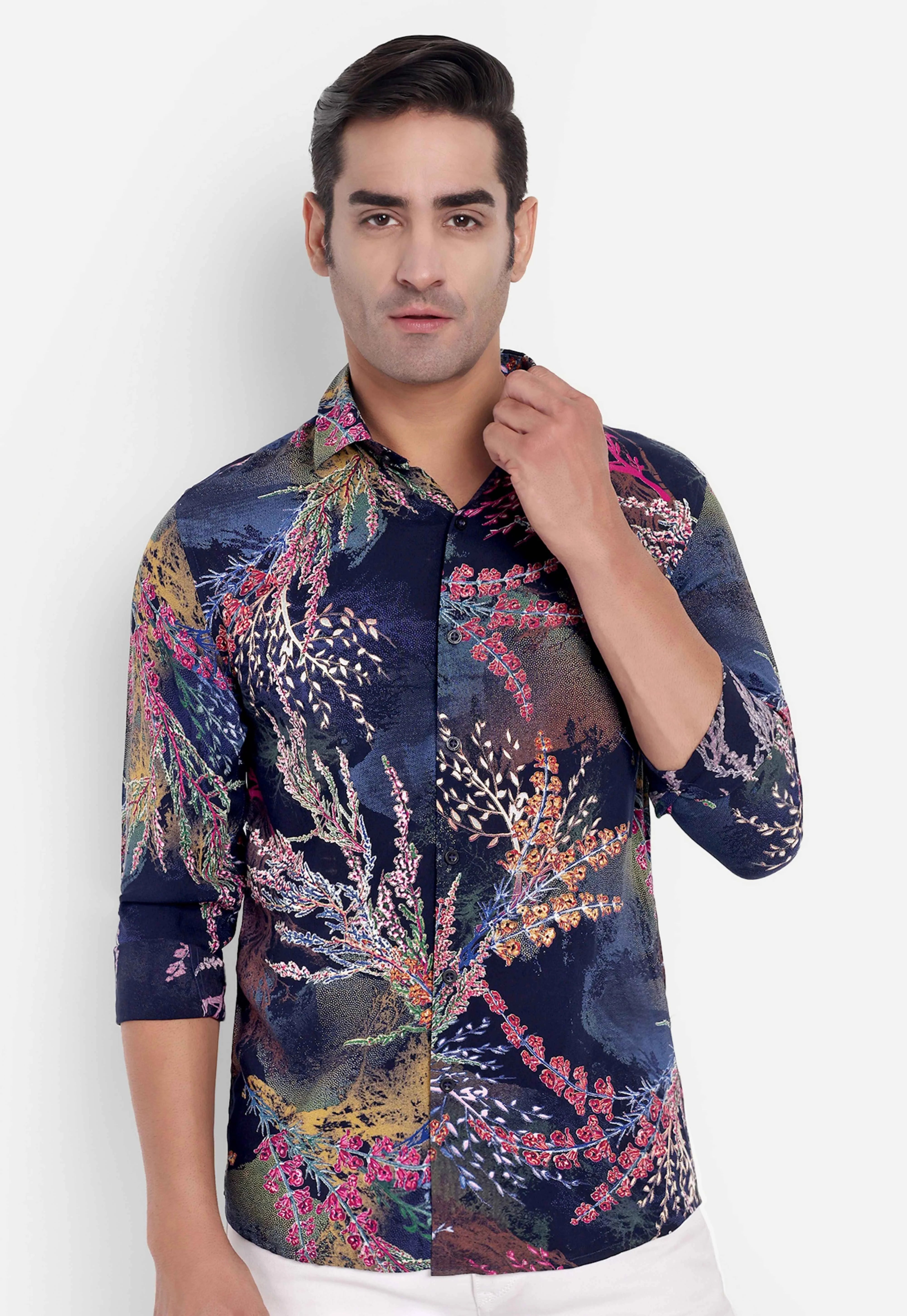 Cosmic Bloom Full Sleeve Shirt